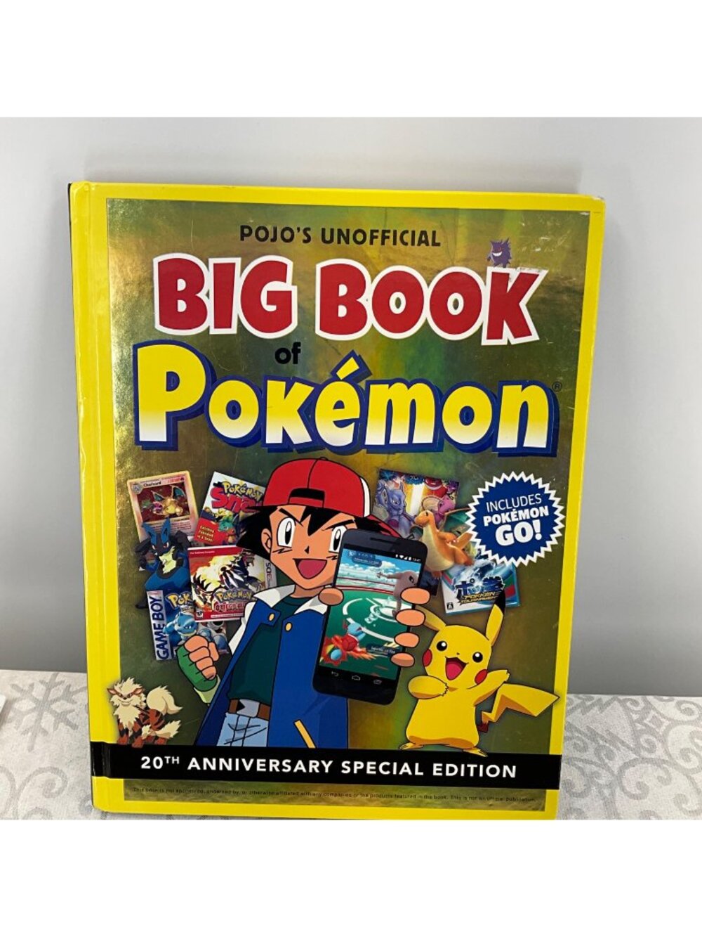 Pojos Unofficial Big Book Of Pokémon 20th Anniversary Special Edition Hardcover
